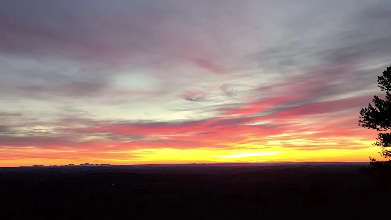 Big Canoe Sunrise Time Lapse (4K) - 01/29/21