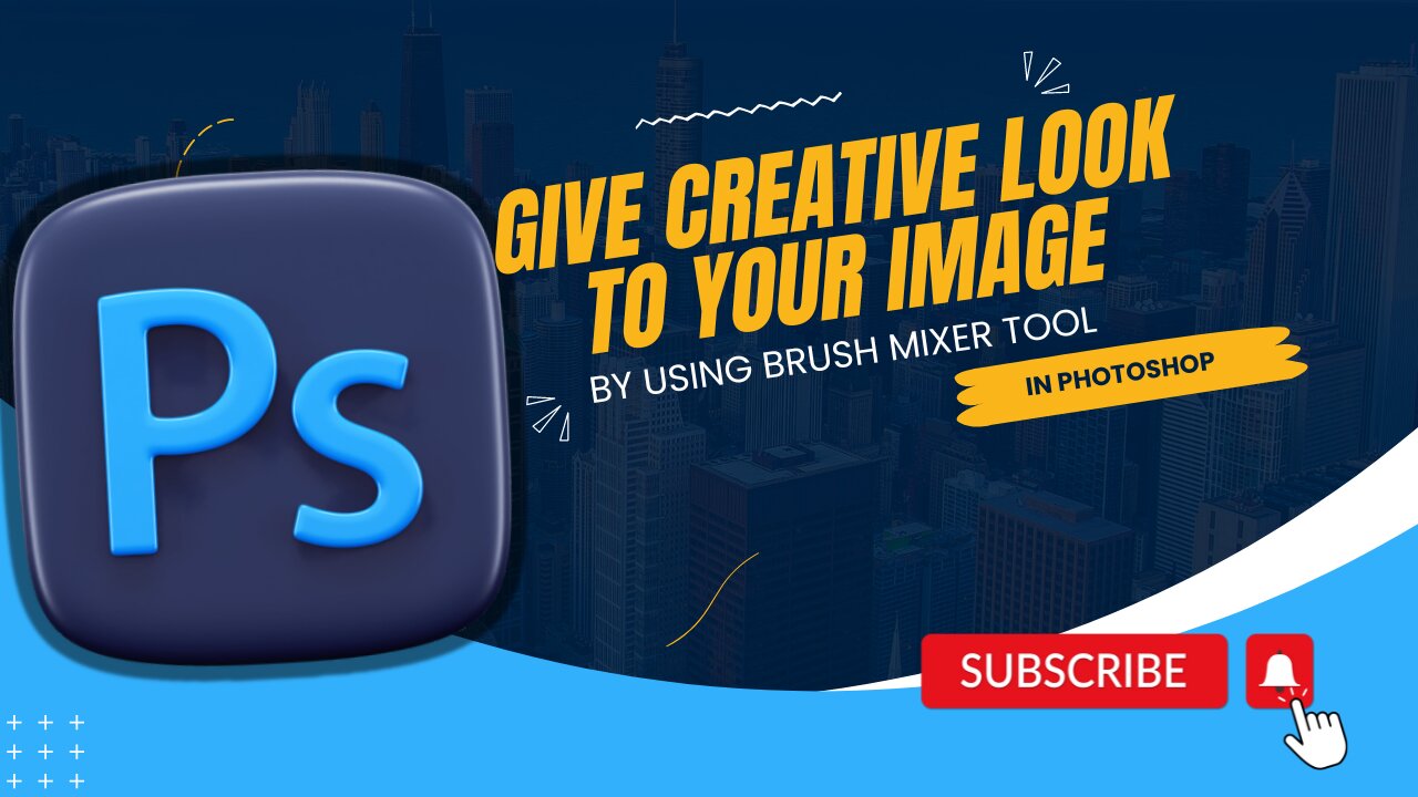 Give A Creative Look To Your Image | By Using Brush Mixer Tool In Photoshop | Quick & Easy Way