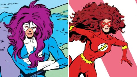 La Historia De Lady Flash (Christina Alexandrova) Lady Savitar - DC Comics