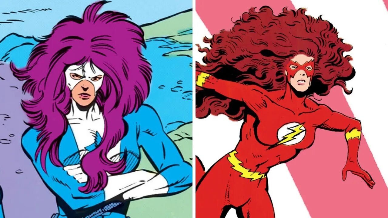 La Historia De Lady Flash (Christina Alexandrova) Lady Savitar - DC Comics