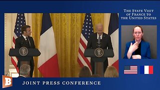 LIVE: President Biden, French President Macron Holding Joint Press Conference...