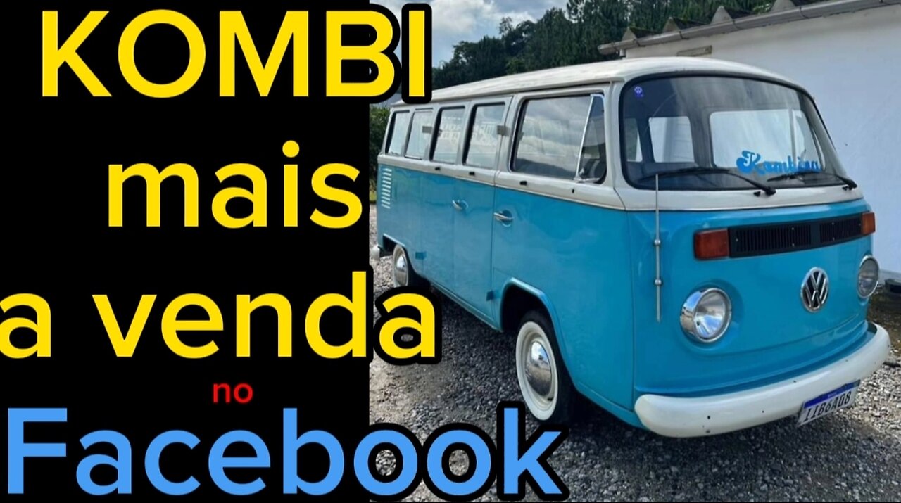 Volkswagen kombi a venda no Facebook