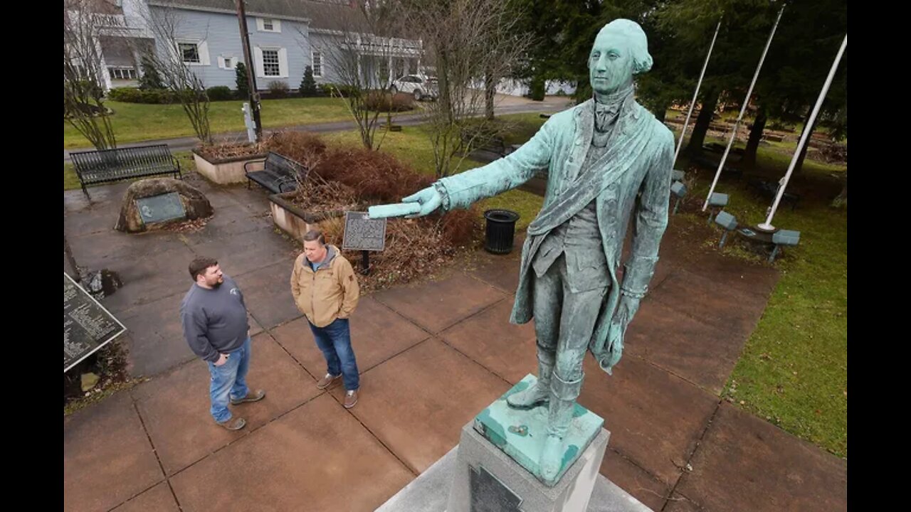 Waterford PA George Washington Statue