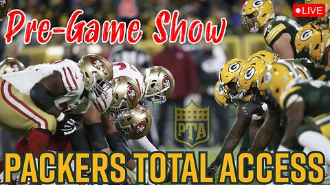 LIVE Green Bay Packers vs San Francisco 49ers PreGame Show | Packers Total Access November 24th 2024