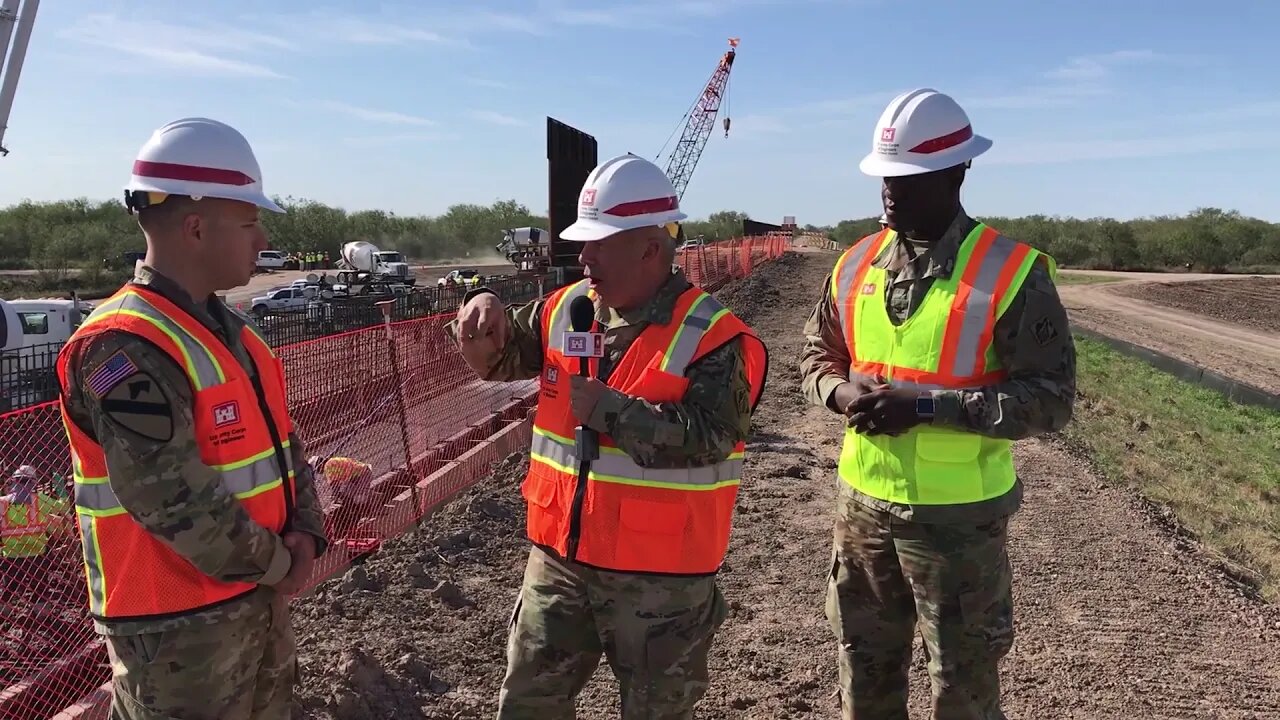 🔴👀🔴 Border Wall Construction - LTG Semonite at RGV