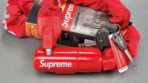 [1325] Apparently, Designer Bike Locks Are a Thing (Supreme)