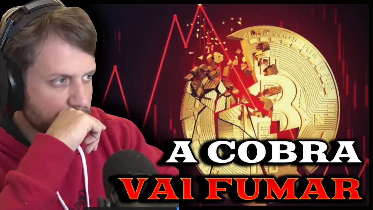 A QUEDA VAI ACONTECER E A COBRA VAI FUMAR, MAS POR ENQUANTO O BITCOIN ESTÁ LATERAL | AUGUSTO BACKES