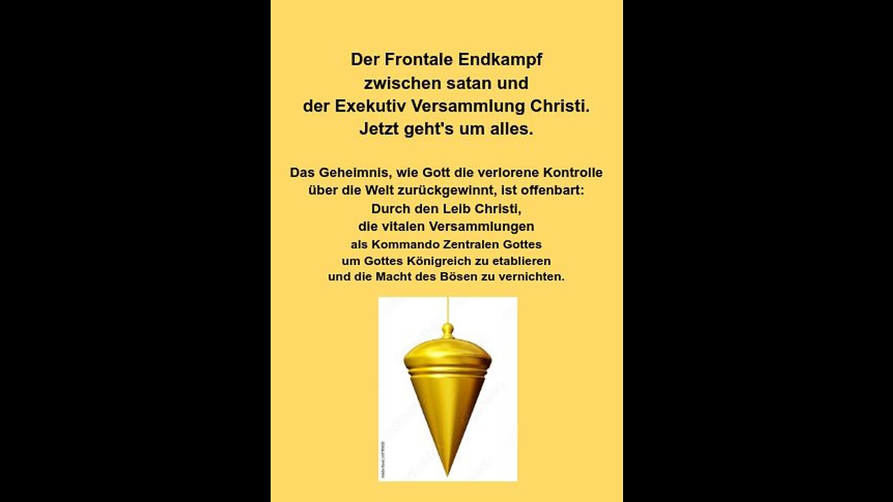 FRONTALER ENDKAMPF ZWISCHEN SATAN UND DER EXEKUTIV VERSAMMLUNG