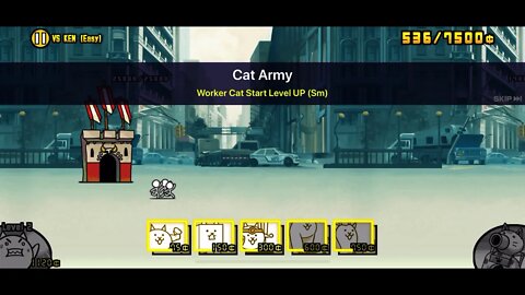 The Battle Cats - New Challenger - VS KEN (Easy)