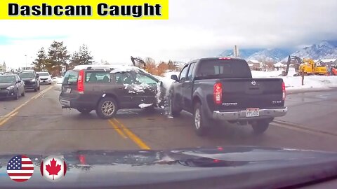 North American Car Driving Fails Compilation - 403 [Dashcam & Crash Compilation]