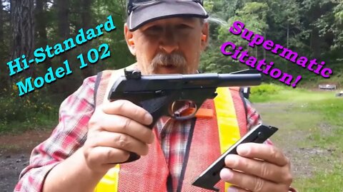 Hi-Standard, 102, Supermatic Citation, .22 Pistol, Function Testing.