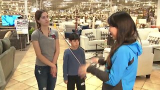 Donation from Denver7 Gives help Aurora family replace furniture lost in fire