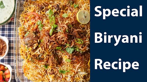 Special Biryani Recipe