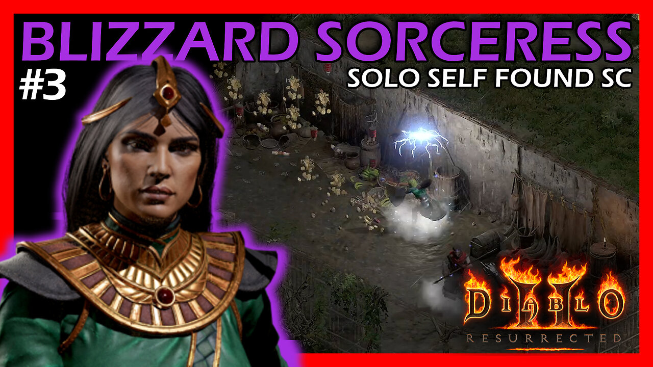 Lower Kurast until Jah | Diablo 2 Resurrection Offline SSF Part 3