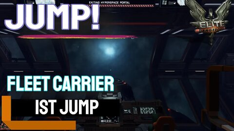 1st Carrier JUMP from Command Centre // Elite Dangerous