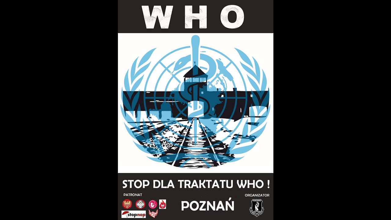 STOP dla traktatu WHO! Publiczny performens artystyczny w centrum Poznania - Pancerni Poznań