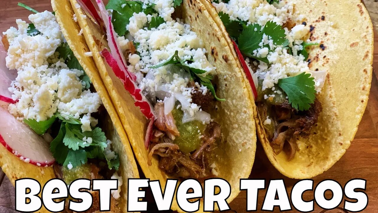 Best Carnitas Tacos Recipe on the Internet (WITHOUT LARD) #TacosAreLife