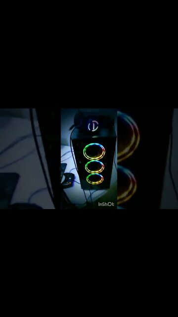 Meu Novo PcGamer montado e funcionando, a 1050ti chega tremer #shorts @terabyte #amd