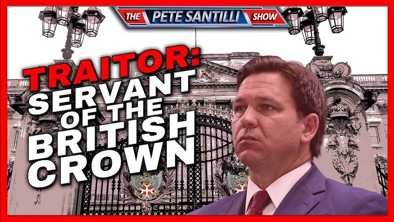 RON DESANTIS: KNIGHT OF MALTA & SERVANT OF THE BRITISH CROWN