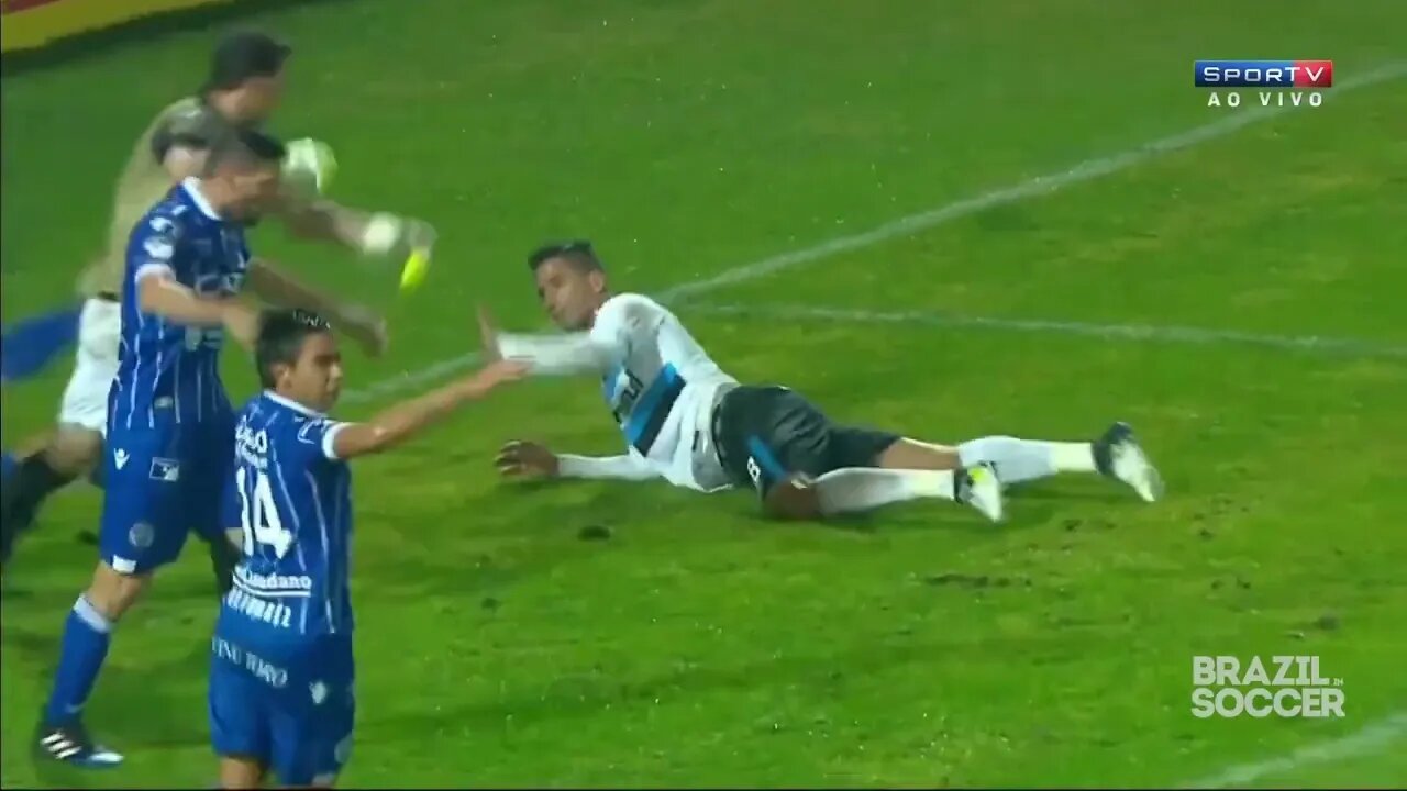 INCRÍVEIS Melhores Momentos do Jogo Godoy Cruz 0 x 1 Grêmio Libertadores 04 07 2017