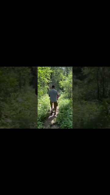 Family time. Beautiful day. #shorts #hiking #family #iowa