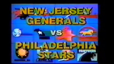 1983-03-13 New Jersey Generals vs Philadelphia Stars