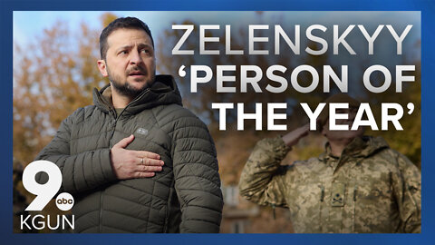 Volodymyr Zelenskyy named Time person of year