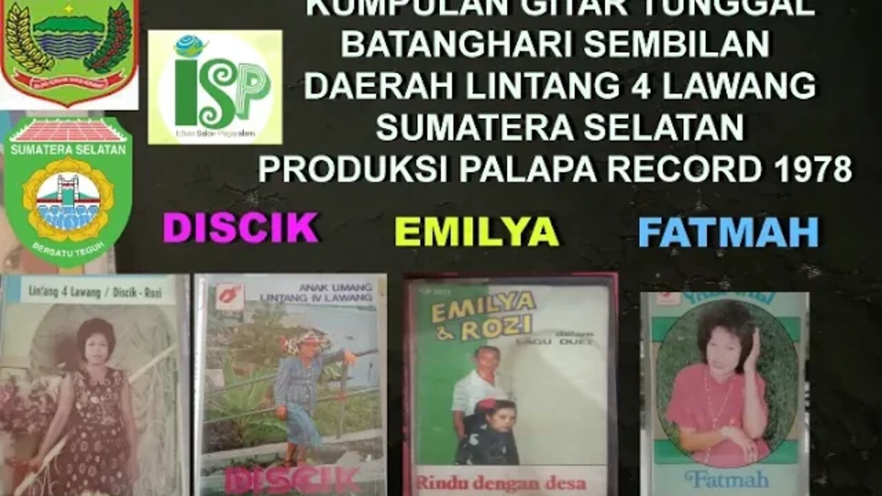 KUMPULAN TEMBANG GITAR TUNGGAL BATANGHARI SEMBILAN SUMATERA SELATAN / ENAK UNTUK PENGANTAR TIDUR
