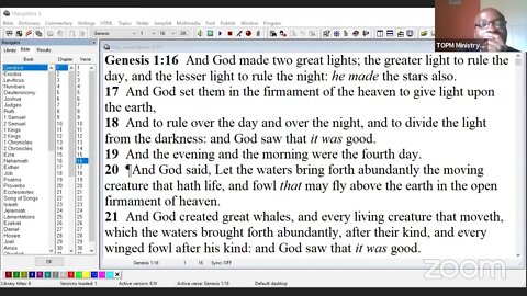 TOPM Ministry's Bible Class