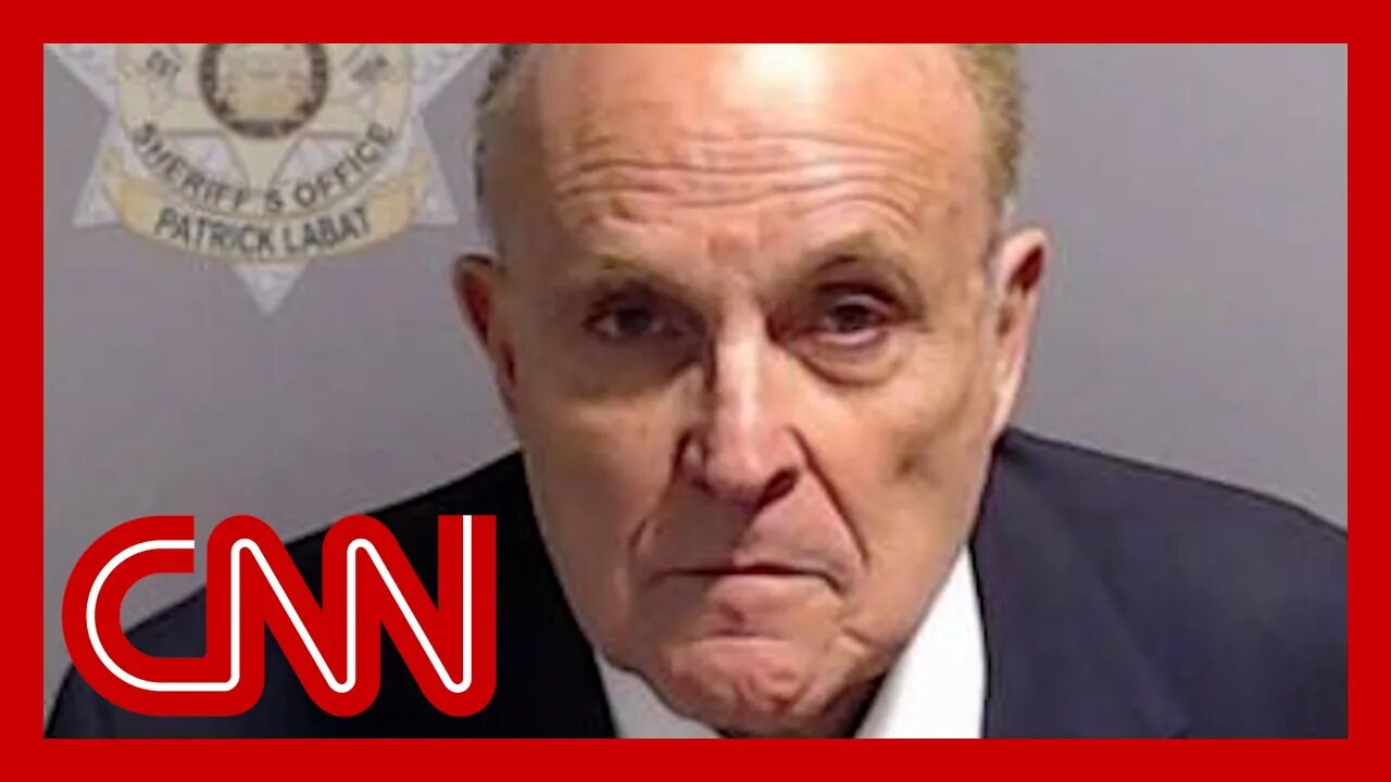 Rudy Giuliani’s booking photo released in Fulton County case