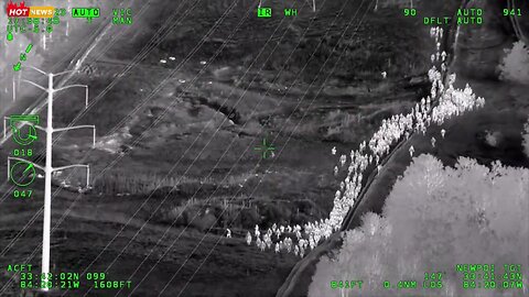 🚨UPDATE: Aerial view of Antifa attacking a police training facility in Atlanta