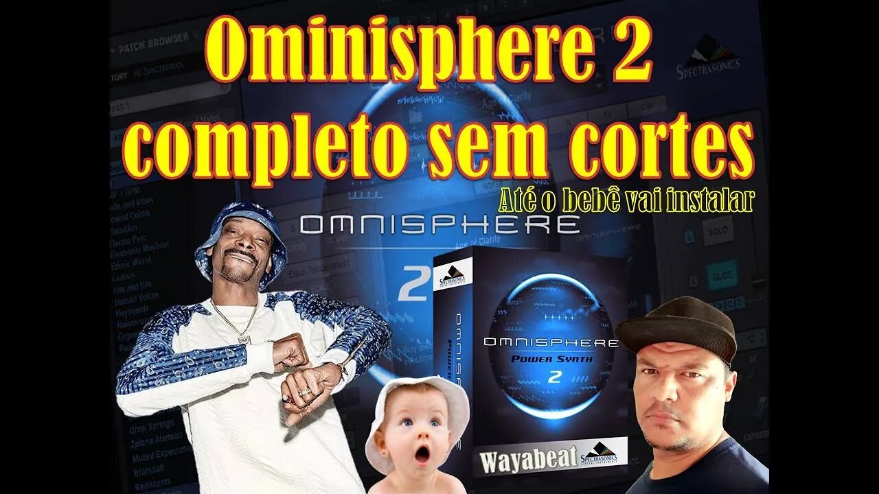 Omnisphere 2 completo passo a passo sem corte By Wayabeat