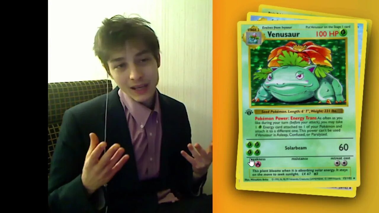 Opening The Virtual Pokemon Trading Card Game Booster Pack In Pack Simulator (Holographic Venusaur)