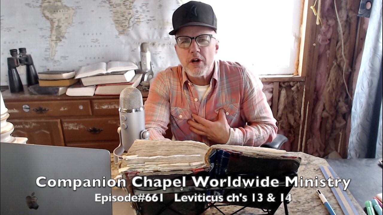 Leviticus ch's 13-14 ' God's law of leprosy. (You will be surprised) ' Episode#661