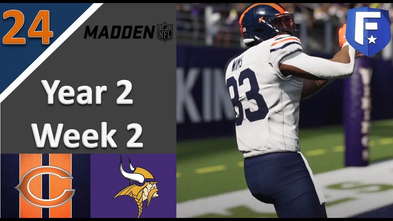 #24 Struggling Offensively l Madden 21 Chicago Bears Franchise