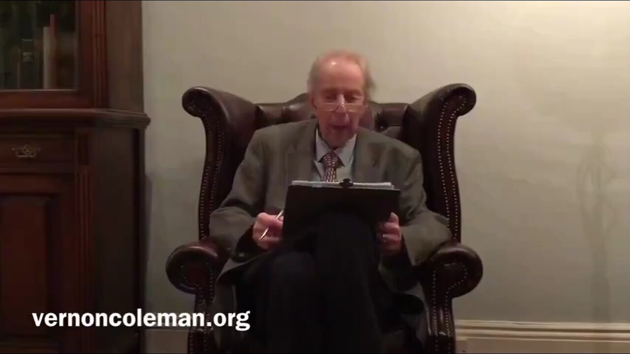 An Important Message By Dr. Vernon Coleman - The Truth May Shock You 03/07/23..