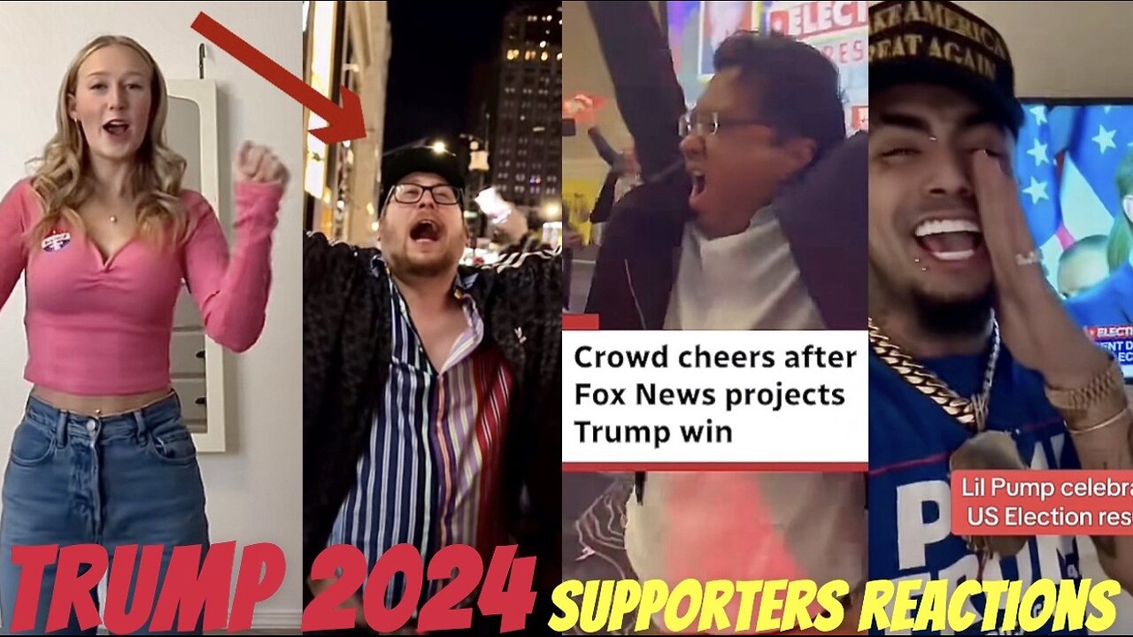 Trump 2024 Supporters Reactions