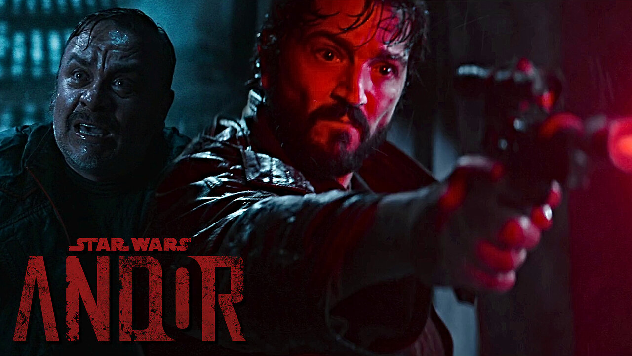 Cassian Andor Kills 2 Pre-Mor Officers Scene - Star Wars | Andor