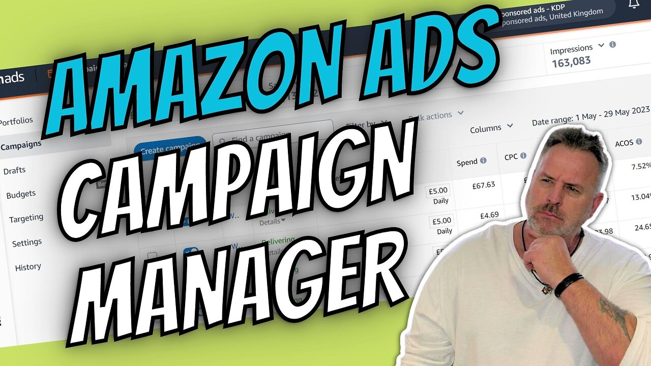 Amazon Ads Campaign Manager and Working With ACOS