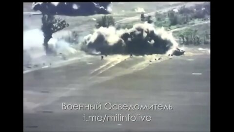 arrival of Russian MLRS on the attackers of the 28th separate mechanized brigade of the Armed Forces