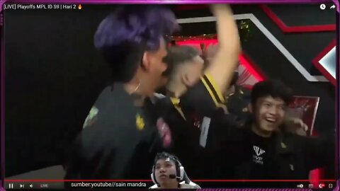 MENTAL JUARA DARI GAK ADA HARAPAN SAMPAI EPIC COMEBACK __ Reaksi Youtuber RRQ VS EVOS MATCH 5