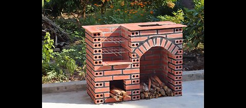 How to make a brick barbeque for your garden