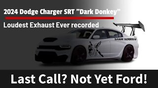 2024 Dodge Charger SRT "Dark Donkey" #dodgecharger