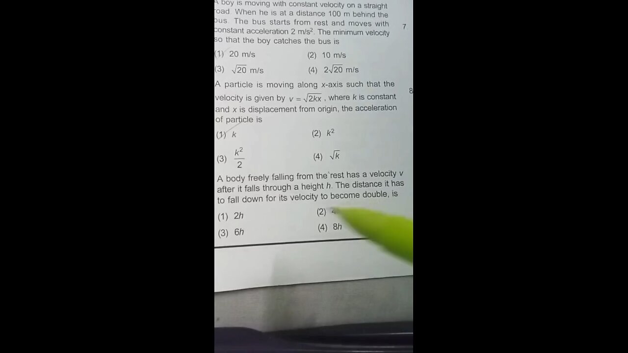 Physics NEET Questions 🤯