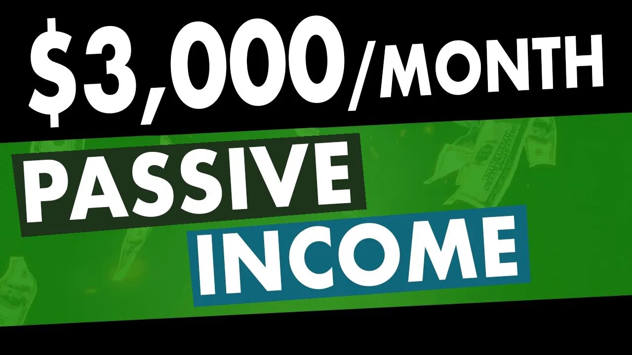 How To Make $3,000 Per Month In Passive Income Promoting ONE Product!