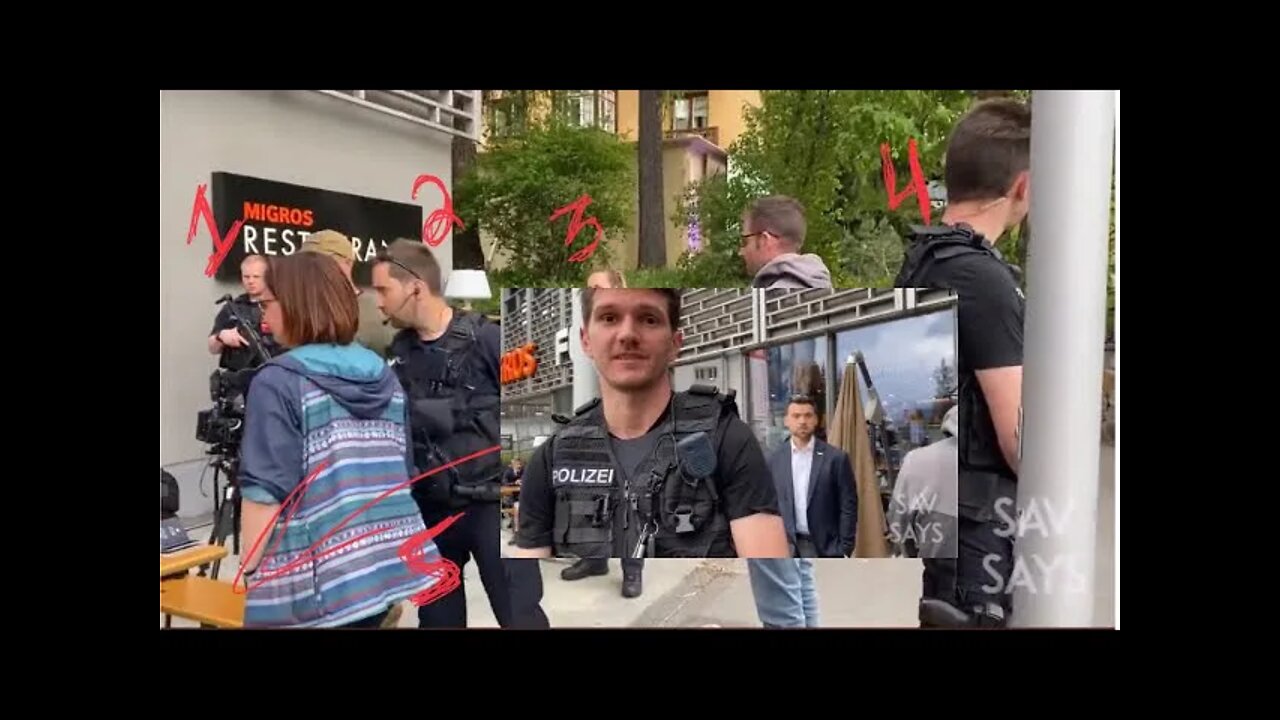 Klaus Schwab Uses Police To Harass Jack Posobiec