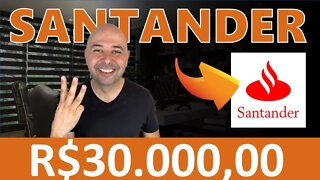 🔵 SANB4: Quanto rende R$30.000,00 investidos em SANTANDER (SANB4 | SANB11)? Vale a pena investir?