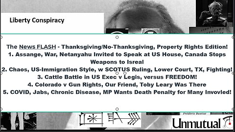 Liberty Conspiracy LIVE 3-21-24! Squatters Celebrate! Assange, TX Border, MORE!
