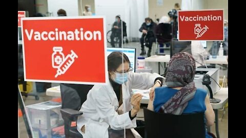 Vaccine Freedom protest in Montreal…