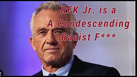 RFK Jr's Tone-Deaf Address to Blacks: How to Handle Racism